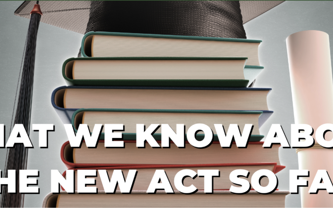 What We Know About the New ACT So Far